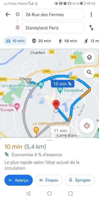 Le Splend'Id Disneyland Chessy  Exteriör bild